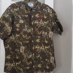 Vintage BUSHLAN Camouflage Shirt  NICE